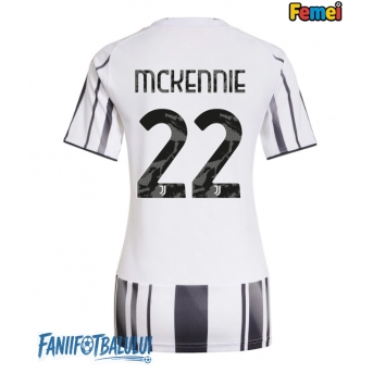 Juventus Weston McKennie #22 Tricou Fotbal Replică 2025-26 Femei Acasa